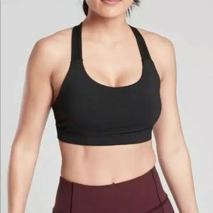 Athleta Black D-DD Contender Bra-L-NWOT